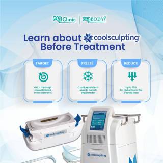MyClinic- Your Trusted and #1 Choice
Worry less about muffin tops, rock your favourite jeans (and cropped top) with CoolSculpting at MyClinic! 🌟 

Consult with us to target and measure those stubborn areas, freeze away the fat, and watch for up to 25% reduction. No downtime, freeze it and get back to conquering the day! ❄️💙 

Book a session with us today to look fab like a celeb!

Gayakan seluar jeans kegemaran anda tanpa lemak berlebihan dengan CoolSculpting di MyClinic! 🌟

Dapatkan konsultasi untuk target & ukur kawasan berlemak degil; kemudian, bekukan lemak & alami pengurangan lemak sehingga 25%. Tiada masa pemulihan, bekukannya dan kembali kepada aktiviti harian! ❄️💙

Tempah sesi dengan kami hari ini untuk kelihatan hebat bak selebriti!

Damansara Utama | Puchong | Cheras
Melawati | Mount Austin, JB | Bangi | Kelantan | Shah Alam | Sutera Utama, JB
⏰ Monday to Sunday 10.00 am - 6.30 pm

#MyClinic #MyClinicPromo #aestheticclinic #aesthetic #aestheticmalaysia #skinclinic #skinclinicmalaysia #klinikkulit #klinikkulitmalaysia #doktorkulitmalaysia #skincare #skindisease #medicalaesthetics #skinaesthetic #antiaging #pigmentation #picolaser #yellowlaser #co2laser #fatfreezing #hairgrowth #slimming #rejuran #profhilo #hydrafacial #potenza #emface #thermage #ultherapy