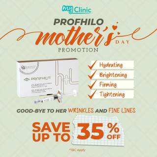 MyClinic- Your Trusted and #1 Choice
‼️ Last chance to grab MyClinic's Mother's Day promo ‼️

Don't miss out on this annual opportunity to spoil your mom with our exclusive offers on Profhilo Skin Booster and Dual Yellow Laser treatments. But act fast, as the promo ends on May 21st! 🗓️😱

Give your mom the gift of beauty and rejuvenation this Mother's Day. Book now before it's too late 😉

‼️ Peluang terakhir untuk dapatkan promo Hari Ibu MyClinic ‼️

Jangan lepaskan peluang tahunan ini untuk memanjakan ibu anda dengan tawaran eksklusif untuk rawatan Profhilo Skin Booster dan Dual Yellow Laser. Jangan buang masa, promosi akan tamat pada 21 Mei! 🗓️😱

Layani ibu anda dengan hadiah penjagaan diri! Tawaran masa terhad, jangan tunggu lama-lama 😉

Damansara Utama | Puchong | Cheras
Melawati | Mount Austin, JB | Bangi | Kelantan | Shah Alam | Sutera Utama, JB
⏰ Monday to Sunday 10.00 am - 6.30 pm

#MyClinic #MyClinic #MyClinicTreatment #MyClinicPromo #sale #aesthetickl #aestheticclinic #aesthetic #aestheticmalaysia #skinclinic #skinclinicmalaysia #klinikkulit #klinikkulitmalaysia #doktorkulitmalaysia #skincare #skindisease #medicalaesthetics #skinaesthetic #antiaging #lipfiller #nonsurgical #pigmentation #picolaser #yellowlaser #co2laser #fatfreezing #hairgrowth #slimming #rejuran #profhilo