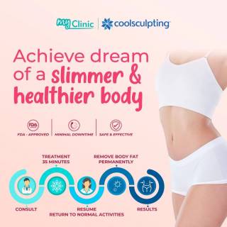 MyClinic- Your Trusted and #1 Choice
Make your dream of having a slimmer and healthier body a reality 💭

Say goodbye to stubborn fat that doesn't respond to diet and exercise, and hello to the body you've always wanted. CoolSculpting is a non-invasive procedure that helps freeze and eliminate unwanted fat cells, leaving you with a toned and sculpted physique.

Book a CoolSculpting session at MyClinic now and start your journey to a more confident you! ⌛

Jadikan impian untuk memiliki tubuh lebih langsing & sihat menjadi kenyataan 💭

Ucapkan selamat tinggal kepada lemak degil yang tidak bertindak balas terhadap diet dan senaman, dan helo kepada badan idaman anda. CoolSculpting ialah prosedur bukan invasif yang membantu membekukan dan menghapuskan sel-sel lemak tidak diingini, menjadikan badan anda kelihatan cantik dan tegap.

Tempah sesi CoolSculpting di MyClinic sekarang dan tambahkan keyakinan anda! ⌛

Damansara Utama | Puchong | Cheras
Melawati | Mount Austin, JB | Bangi | Kelantan | Shah Alam | Sutera Utama, JB
⏰ Monday to Sunday 10.00 am - 6.30 pm

#MyClinic #MyClinic #MyClinicTreatment #MyClinicPromo #sale #aesthetickl #aestheticclinic #aesthetic #aestheticmalaysia #skinclinic #skinclinicmalaysia #klinikkulit #klinikkulitmalaysia #doktorkulitmalaysia #skincare #skindisease #medicalaesthetics #skinaesthetic #antiaging #lipfiller #nonsurgical #pigmentation #picolaser #yellowlaser #co2laser #fatfreezing #hairgrowth #slimming #rejuran #profhilo
