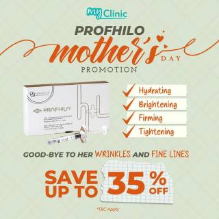 MyClinic- Your Trusted and #1 Choice
‼️ Last chance to grab MyClinic's Mother's Day promo ‼️

Don't miss out on this annual opportunity to spoil your mom with our exclusive offers on Profhilo Skin Booster and Dual Yellow Laser treatments. But act fast, as the promo ends on May 21st! 🗓️😱

Give your mom the gift of beauty and rejuvenation this Mother's Day. Book now before it's too late 😉

‼️ Peluang terakhir untuk dapatkan promo Hari Ibu MyClinic ‼️

Jangan lepaskan peluang tahunan ini untuk memanjakan ibu anda dengan tawaran eksklusif untuk rawatan Profhilo Skin Booster dan Dual Yellow Laser. Jangan buang masa, promosi akan tamat pada 21 Mei! 🗓️😱

Layani ibu anda dengan hadiah penjagaan diri! Tawaran masa terhad, jangan tunggu lama-lama 😉

Damansara Utama | Puchong | Cheras
Melawati | Mount Austin, JB | Bangi | Kelantan | Shah Alam | Sutera Utama, JB
⏰ Monday to Sunday 10.00 am - 6.30 pm

#MyClinic #MyClinic #MyClinicTreatment #MyClinicPromo #sale #aesthetickl #aestheticclinic #aesthetic #aestheticmalaysia #skinclinic #skinclinicmalaysia #klinikkulit #klinikkulitmalaysia #doktorkulitmalaysia #skincare #skindisease #medicalaesthetics #skinaesthetic #antiaging #lipfiller #nonsurgical #pigmentation #picolaser #yellowlaser #co2laser #fatfreezing #hairgrowth #slimming #rejuran #profhilo