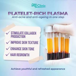 MyClinic- Your Trusted and #1 Choice
Rediscover your youth with PRP! ✨

🧪 Stimulates collagen production
🧪 Improves skin texture
🧪 Brightens the skin to look young & radiant
🧪 Hair regrowth (Additional benefit! 😮‍💨)

Don't miss out on this all-in-one treatment. Book your Platelet-Rich Plasma treatment now at MyClinic and embrace a confident, revitalized you! 💫 

Kembalikan keremajaan anda dengan PRP! ✨

🧪 Merangsang pengeluaran kolagen
🧪 Memperbaiki tekstur kulit 
🧪 Mencerahkan kulit untuk tampak muda & berseri
🧪 Pertumbuhan semula rambut (Kelebihan tambahan! 😮‍💨)

Jangan lepaskan peluang untuk mendapatkan rawatan all-in-one ini. Tempah rawatan Platelet-Rich Plasma anda sekarang di MyClinic! 💫

Damansara Utama | Puchong | Cheras
Melawati | Mount Austin, JB | Bangi | Kelantan | Shah Alam | Sutera Utama, JB
⏰ Monday to Sunday 10.00 am - 6.30 pm

#MyClinic #MyClinic #MyClinicTreatment #MyClinicPromo #sale #aesthetickl #aestheticclinic #aesthetic #aestheticmalaysia #skinclinic #skinclinicmalaysia #klinikkulit #klinikkulitmalaysia #doktorkulitmalaysia #skincare #skindisease #medicalaesthetics #skinaesthetic #antiaging #lipfiller #nonsurgical #pigmentation #picolaser #yellowlaser #co2laser #fatfreezing #hairgrowth #slimming #rejuran #profhilo