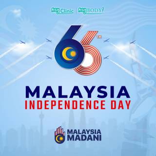 MyClinic- Your Trusted and #1 Choice
🇲🇾🎉 HAPPY 66th MERDEKA DAY! 🎉🇲🇾

Get ready for massive savings with MyClinic One-Day Merdeka Promo:
💰 Up to RM1,000 cash back
💰 Up to 80% discounts

🗓️ Date: 31st August 2023
⏰ Time: 10 AM - 4 PM
📍 All MyClinic branches

Don't miss our sumptuous lunch buffet! Be quick – the first 100 attendees will receive goodie bags worth RM100 🎁

Celebrate Merdeka with us in style. Mark your calendars and join us for this unforgettable event! 🇲🇾🎊

🇲🇾🎉 SELAMAT HARI MERDEKA KE-66! 🎉🇲🇾

Bersedia untuk penjimatan besar-besaran dengan One-Day Merdeka Promo MyClinic:
💰 Pulangan tunai sehingga RM1,000
💰 Diskaun sehingga 80%

🗓️ Tarikh: 31 Ogos 2023
⏰ Masa: 10 PAGI - 4 PETANG
📍 Semua cawangan MyClinic

Jangan lepaskan peluang untuk menikmati bufet makan tengah hari yang lazat! Datang cepat – 100 peserta terawal akan menerima goodie bag bernilai RM100 🎁

Raikan Merdeka dengan penuh gaya bersama kami. Tanda kalendar anda dan sertai kami untuk event ini! 🇲🇾🎊

Damansara Utama | Puchong | Cheras
Melawati | Mount Austin, JB | Bangi | Kelantan | Shah Alam | Sutera Utama, JB
⏰ Monday to Sunday 10.00 am - 6.30 pm

#MyClinic #MyClinic #MyClinicTreatment #MyClinicPromo #sale #aesthetickl #aestheticclinic #aesthetic #aestheticmalaysia #skinclinic #skinclinicmalaysia #klinikkulit #klinikkulitmalaysia #doktorkulitmalaysia #skincare #skindisease #medicalaesthetics #skinaesthetic #antiaging #lipfiller #nonsurgical #pigmentation #picolaser #yellowlaser #co2laser #fatfreezing #hairgrowth #slimming #rejuran #profhilo