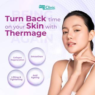 MyClinic- Your Trusted and #1 Choice
Transition to a more youthful version of yourself with Thermage at MyClinic! ⏳ 

Rediscover the magic of lifting, tightening, collagen regeneration, and smooth skin – the ultimate anti-ageing effects. Slow down the ageing process and enjoy a prolonged youthful appearance. 

Thermage offers a comfortable, needle-free treatment, ensuring a worry-free experience. Trust MyClinic for authenticity, using genuine equipment coupled with our skilled doctors. 

Book your appointment today and embrace the journey to timeless beauty! 💖🌟

Putar balik masa kepada diri anda yang lebih muda dengan Thermage di MyClinic! ⏳

Kenali satu rawatan yang menegangkan, menjana semula kolagen dan menghasilkan kulit licin untuk efek anti-penuaan menyeluruh. Lambatkan proses penuaan dan nikmati penampilan muda dalam tempoh lebih lama.

Thermage menawarkan rawatan yang selesa, tanpa menggunakan jarum; jadi jangan risau lagi! Percayai MyClinic untuk hasil efektif, menggunakan peralatan tulen ditambah dengan skil doktor berpengalaman kami.

Tempah temu janji anda hari ini untuk kulit muda remaja! 💖🌟

Damansara Utama | Puchong | Cheras
Melawati | Mount Austin, JB | Bangi | Kelantan | Shah Alam | Sutera Utama, JB
⏰ Monday to Sunday 10.00 am - 6.30 pm

#MyClinic #MyClinicPromo #aestheticclinic #aesthetic #aestheticmalaysia #skinclinic #skinclinicmalaysia #klinikkulit #klinikkulitmalaysia #doktorkulitmalaysia #skincare #skindisease #medicalaesthetics #skinaesthetic #antiaging #lipfiller #pigmentation #picolaser #yellowlaser #co2laser #fatfreezing #slimming #rejuran #profhilo #hydrafacial #potenza #emface #thermage #ultherapy