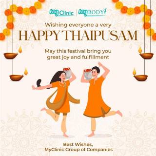 MyClinic- Your Trusted and #1 Choice
Happy Thaipusam from the MyClinic team! 🌟 

Happy holidays to all, stay safe and bask in the glory of the festive season. While the calendar marks a holiday, we're open and ready to serve you! 

Visit any of our branches and treat yourself to a pampering session. Because at MyClinic, every day is a day to shine! 💖 

Selamat Hari Thaipusam dari MyClinic! 🌟

Selamat bercuti kepada semua & pastikan anda kekal selamat di musim perayaan ini. Walaupun pada cuti umum, klinik kami tetap buka dan bersedia untuk merawat anda!

Kunjungi mana-mana cawangan kami untuk sesi memanjakan diri. Di MyClinic, setiap hari adalah hari untuk istimewa! 💖

Damansara Utama | Puchong | Cheras
Melawati | Mount Austin, JB | Bangi | Kelantan | Shah Alam | Sutera Utama, JB
⏰ Monday to Sunday 10.00 am - 6.30 pm

#MyClinic #MyClinicPromo #aestheticclinic #aesthetic #aestheticmalaysia #skinclinic #skinclinicmalaysia #klinikkulit #klinikkulitmalaysia #doktorkulitmalaysia #skincare #skindisease #medicalaesthetics #skinaesthetic #antiaging #lipfiller #pigmentation #picolaser #yellowlaser #co2laser #fatfreezing #slimming #rejuran #profhilo #hydrafacial #potenza #emface #thermage #ultherapy